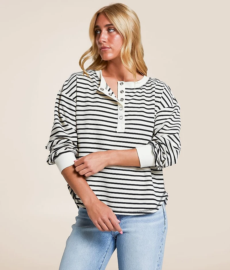 Striped Henley