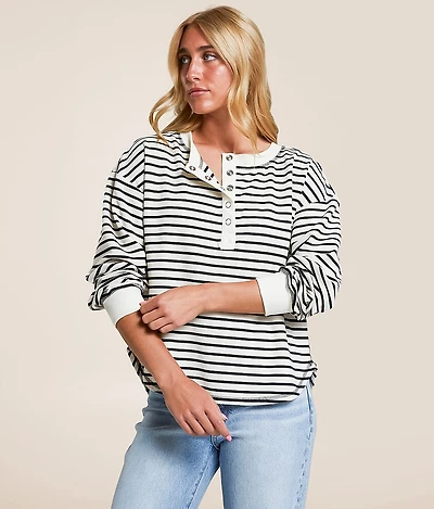 Striped Henley