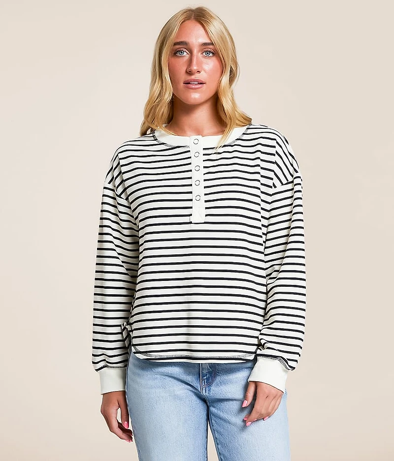 Striped Henley