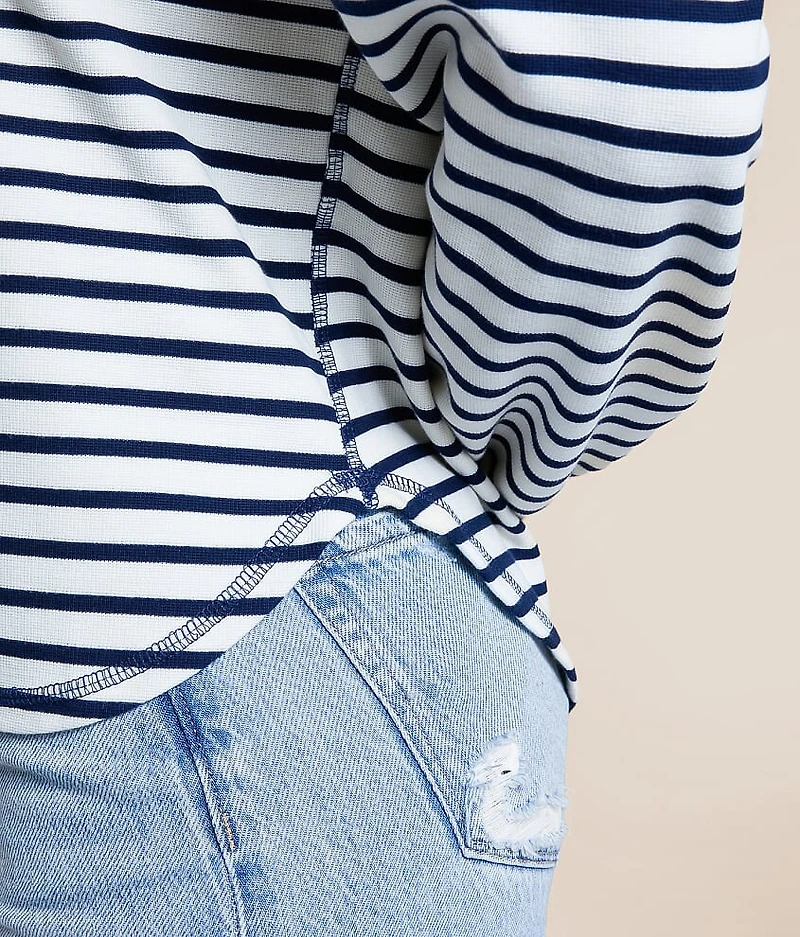 Striped Henley