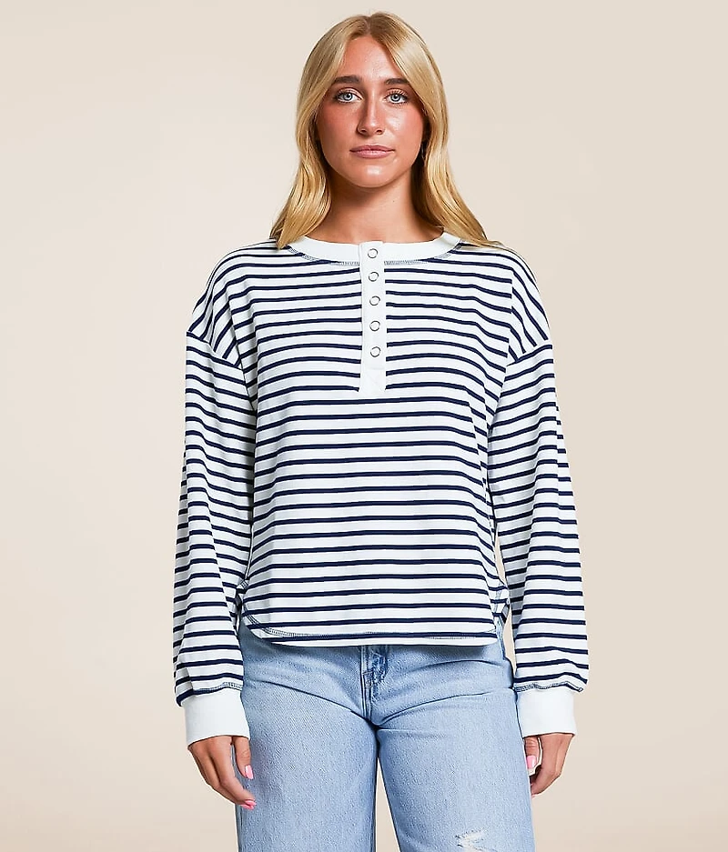 Striped Henley