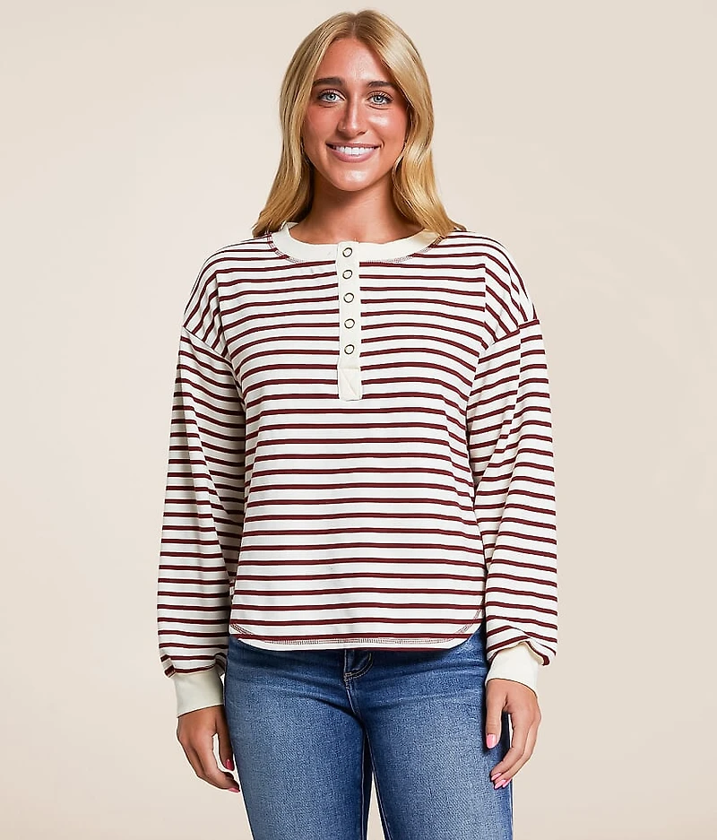 Striped Henley