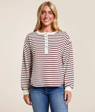 Striped Henley