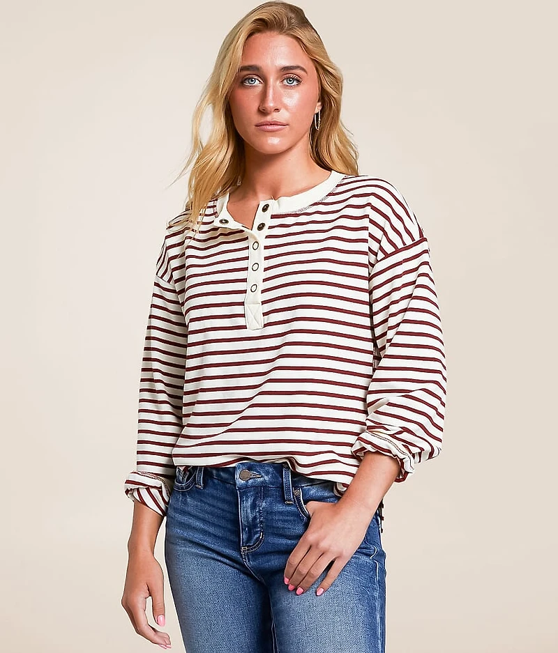 Striped Henley