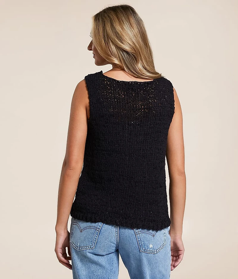 Open Weave Tank Top