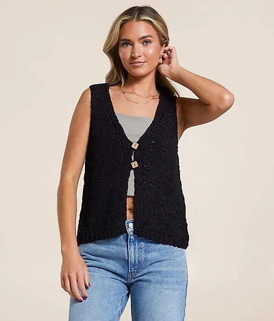 Blu Pepper Open Weave Tank Top
