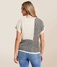 Mixed Pattern Sweater