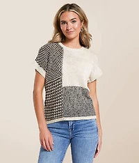 Mixed Pattern Sweater