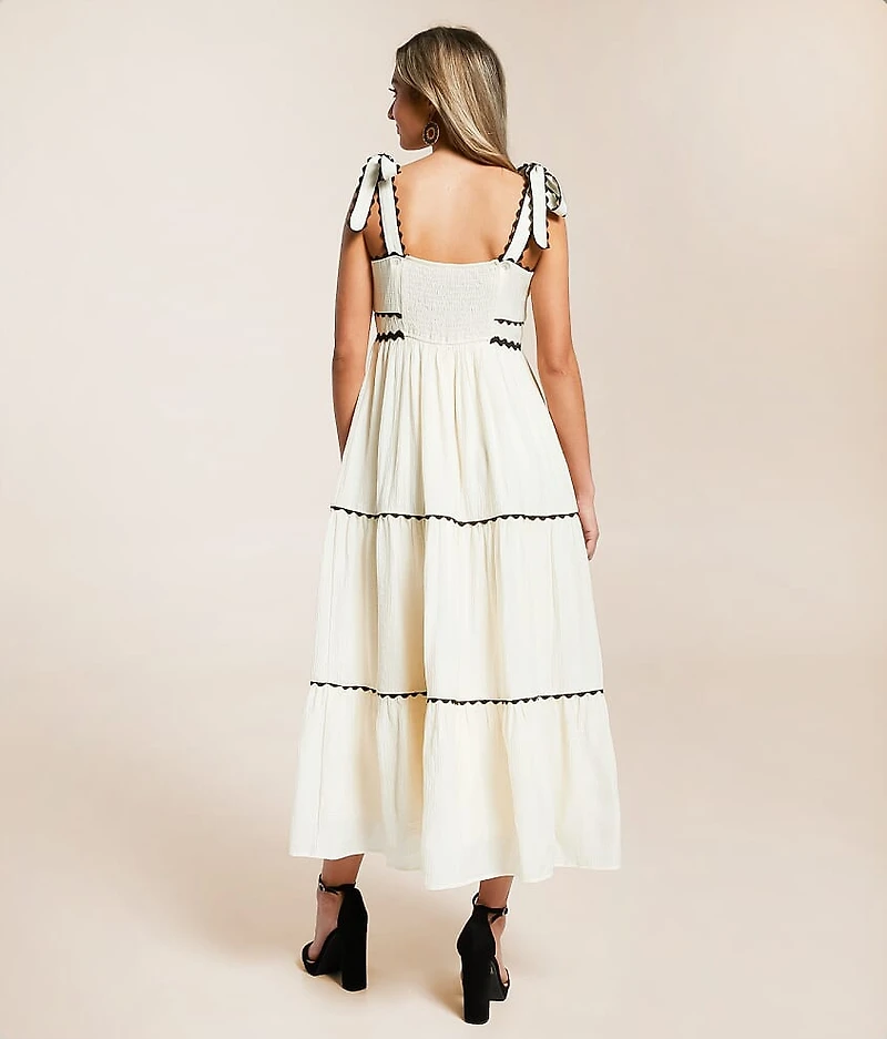 Tiered Midi Dress