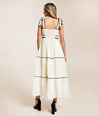 Tiered Midi Dress