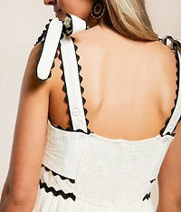 Tiered Midi Dress