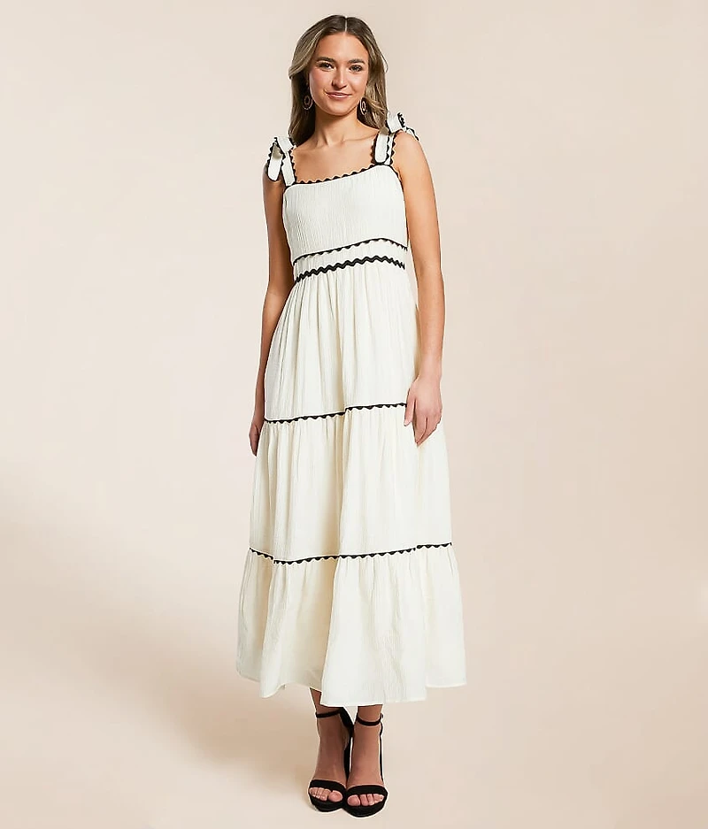 Tiered Midi Dress