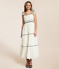 Tiered Midi Dress