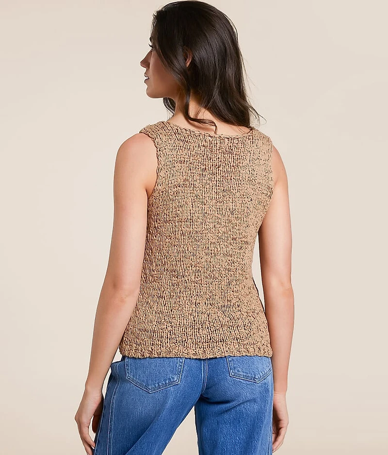 Open Weave Tank Top