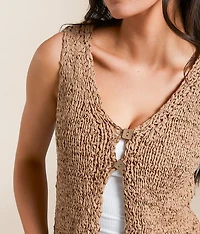 Open Weave Tank Top