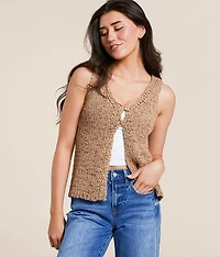 Open Weave Tank Top