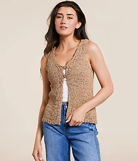 Open Weave Tank Top