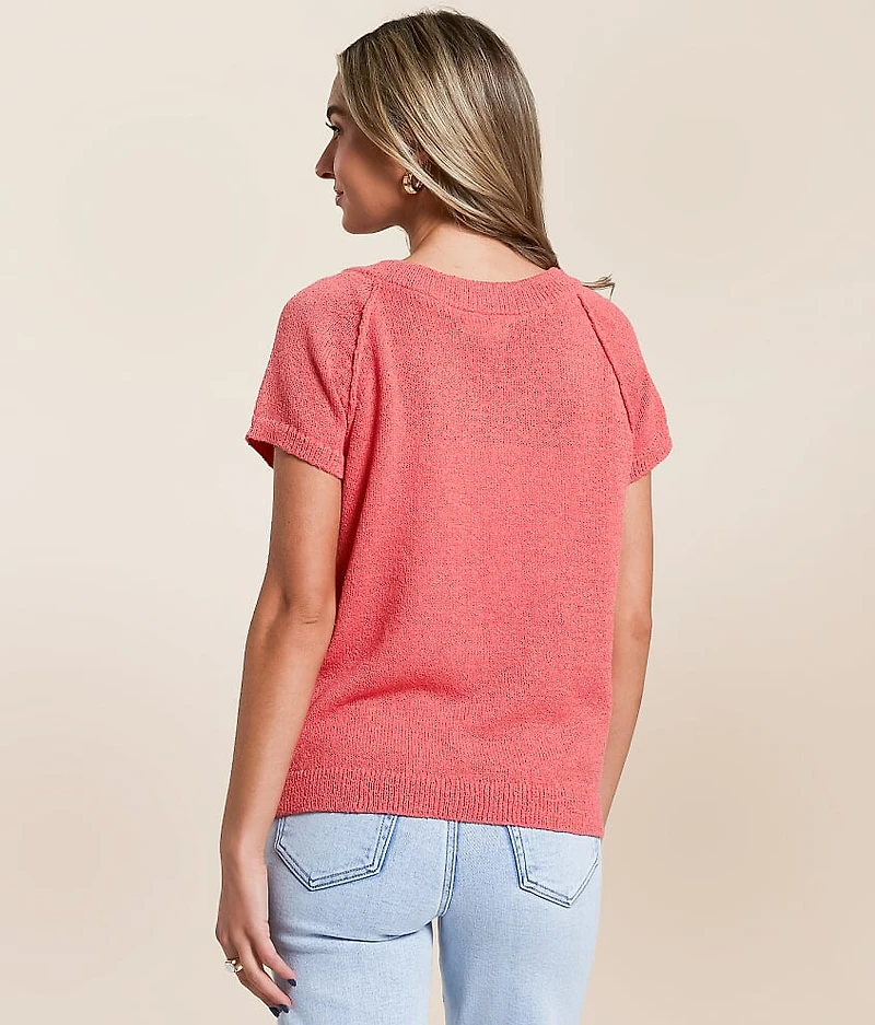 Exposed Seam Sweater