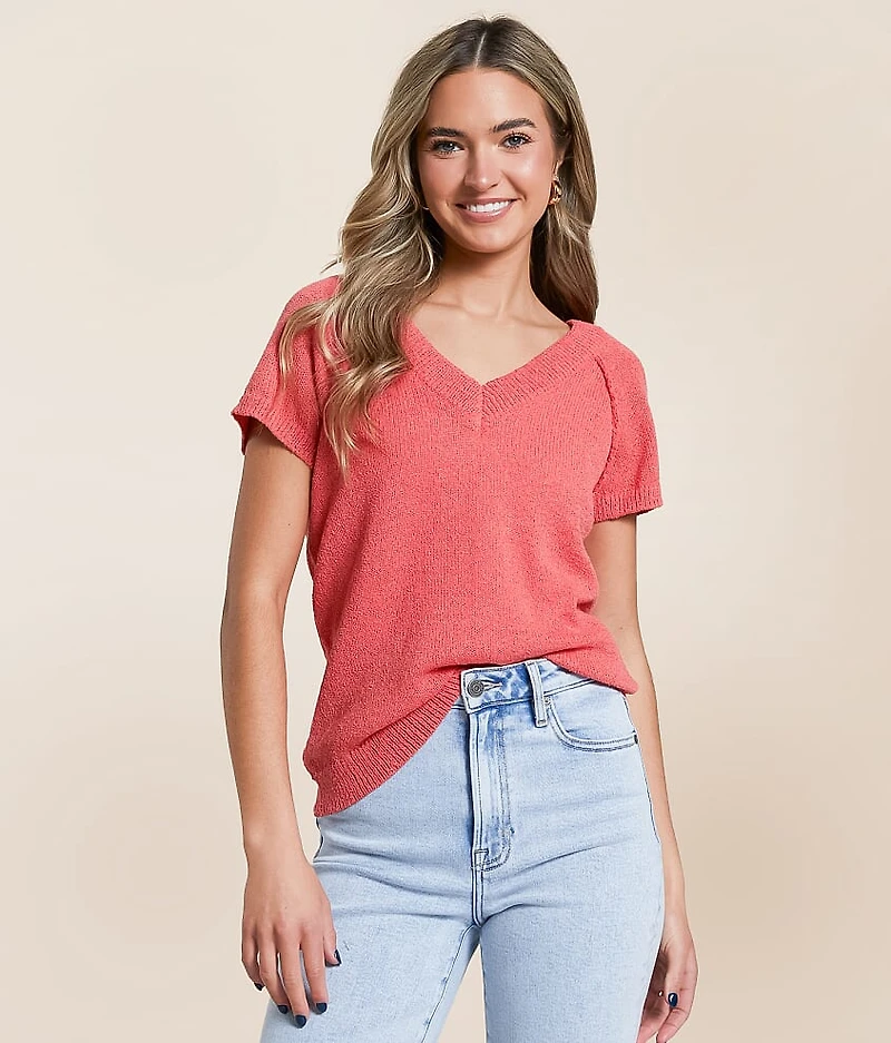 Exposed Seam Sweater