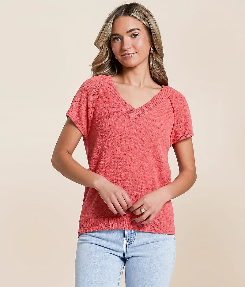 Exposed Seam Sweater