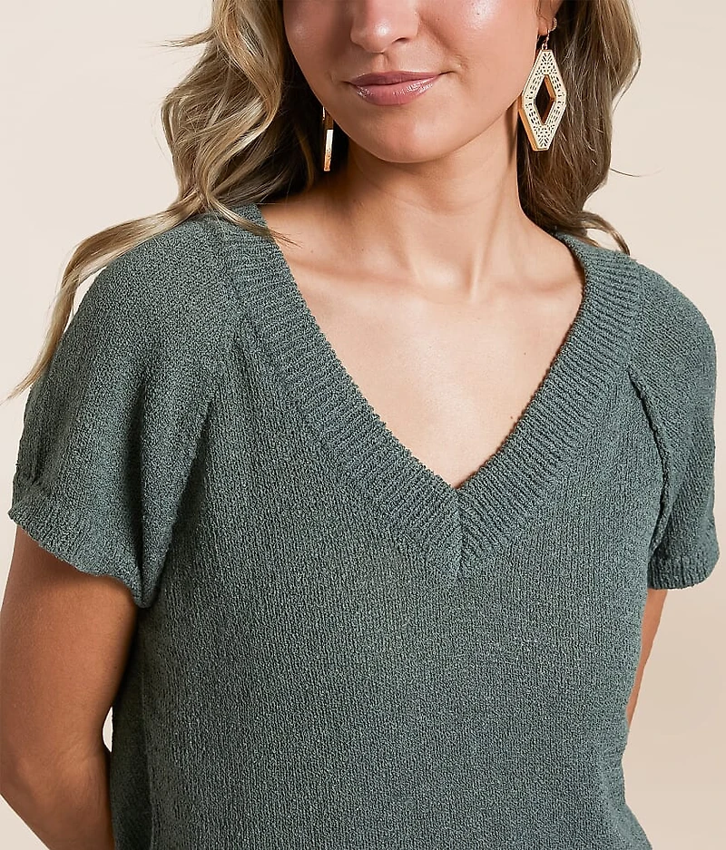 Exposed Seam Sweater