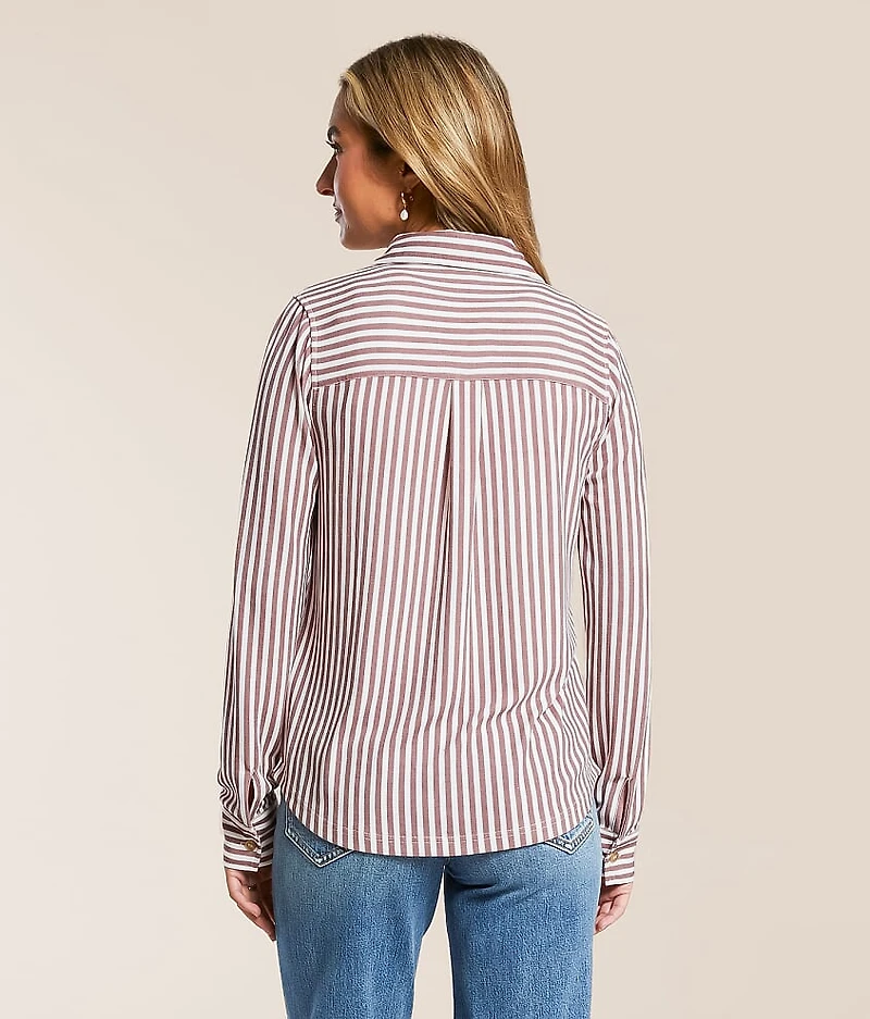 Striped Knit Shirt