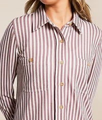 Striped Knit Shirt