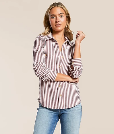 Striped Knit Shirt