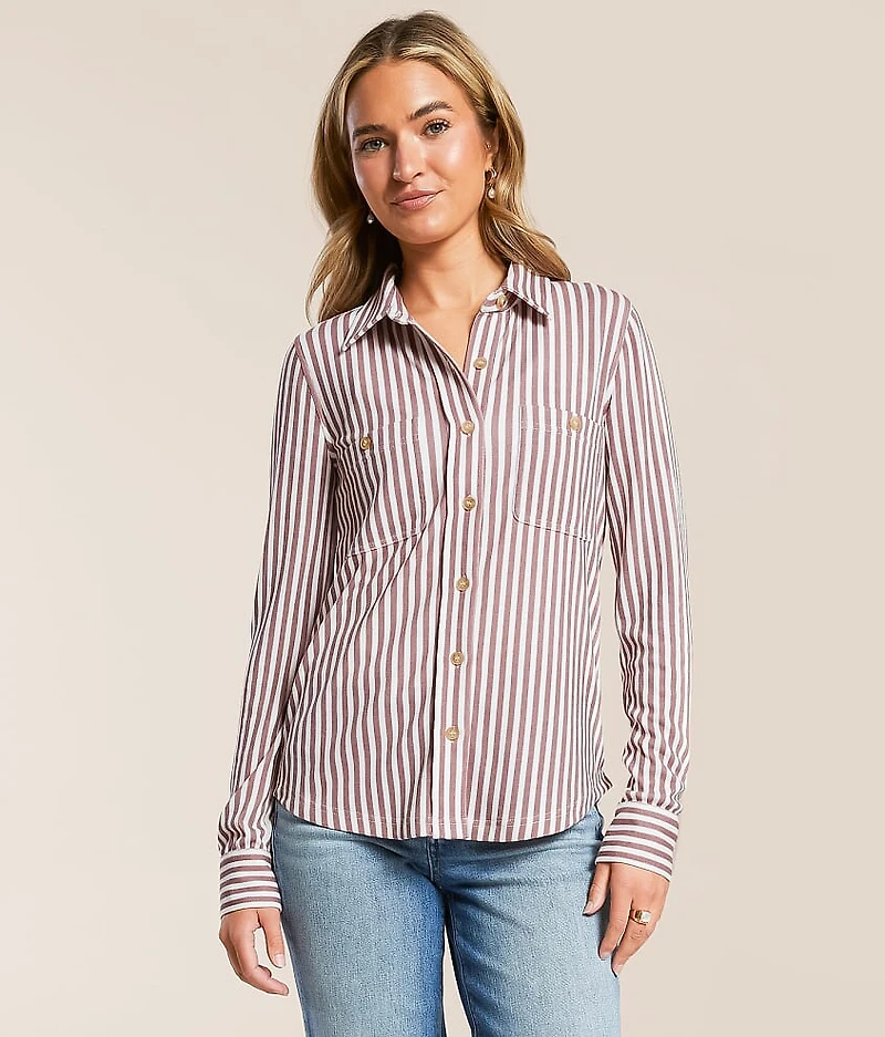 Striped Knit Shirt