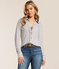 Striped Knit Shirt