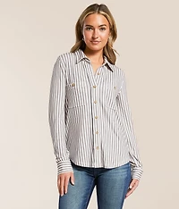 Striped Knit Shirt