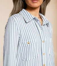 Striped Knit Shirt