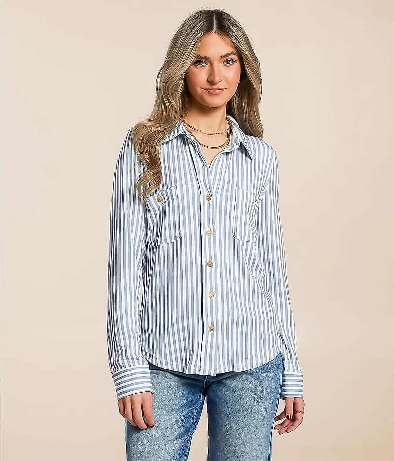 Striped Knit Shirt