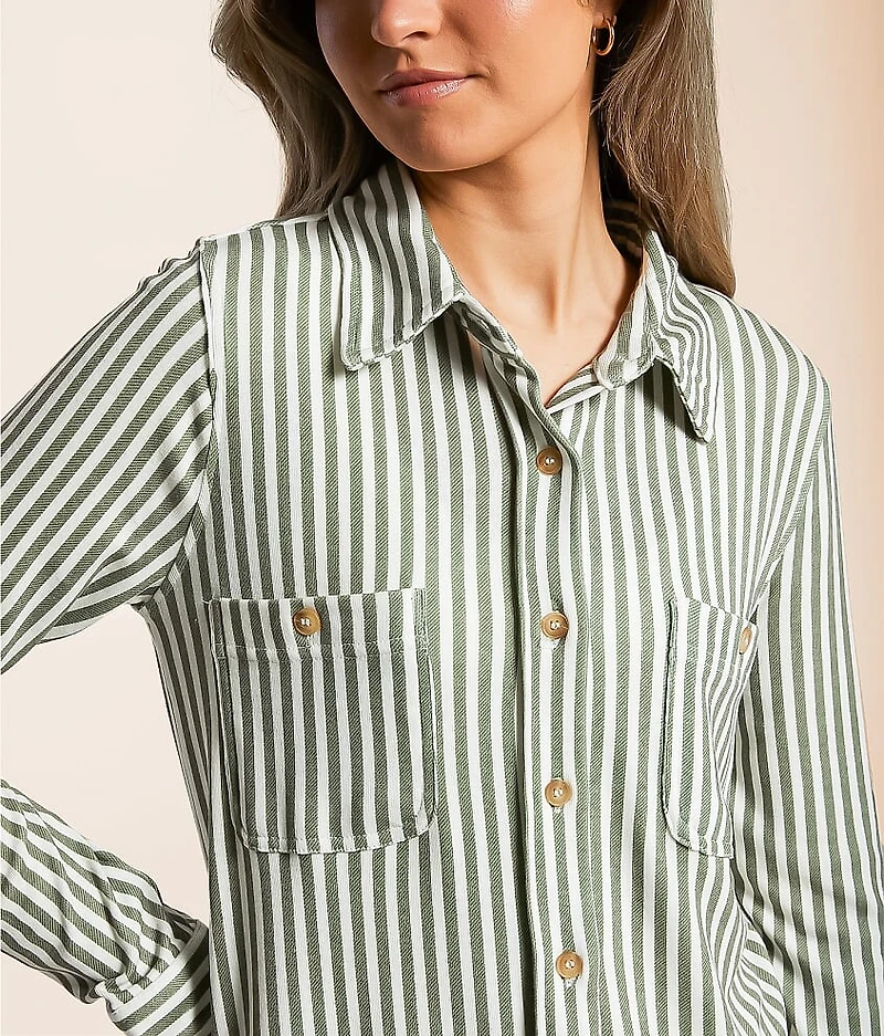 Striped Knit Shirt