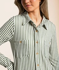 Striped Knit Shirt