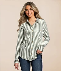 Striped Knit Shirt