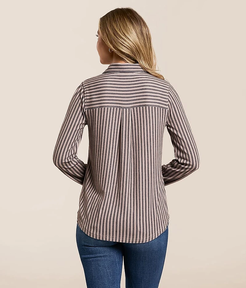 Striped Knit Shirt