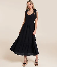 Tiered Midi Dress