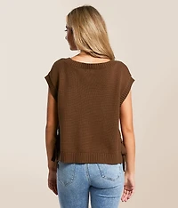 Cable Knit Boxy Sweater
