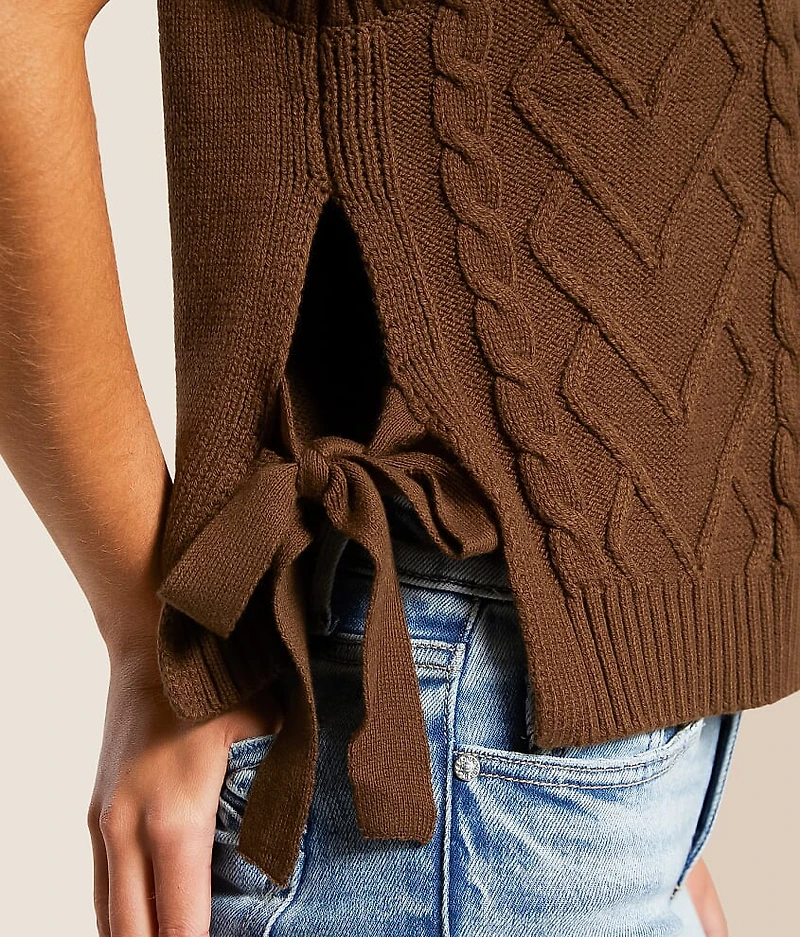 Cable Knit Boxy Sweater