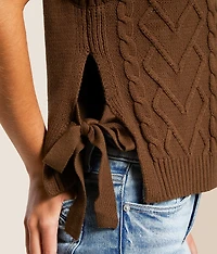 Cable Knit Boxy Sweater