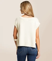 Cable Knit Boxy Sweater