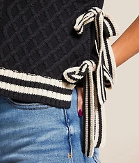 Cable Knit Boxy Sweater
