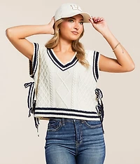 Cable Knit Boxy Sweater