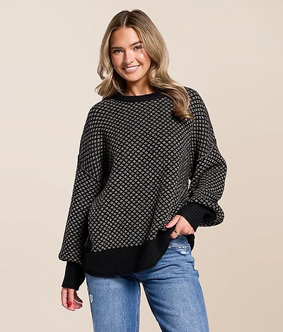 Printed Sweater
