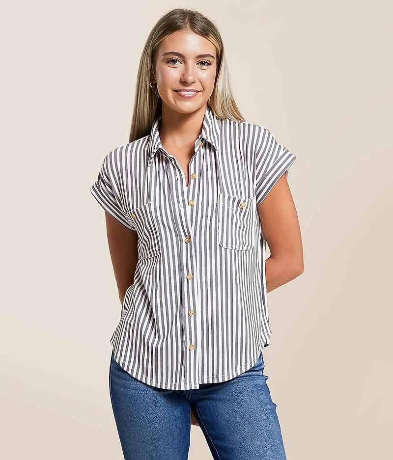 Striped Knit Shirt