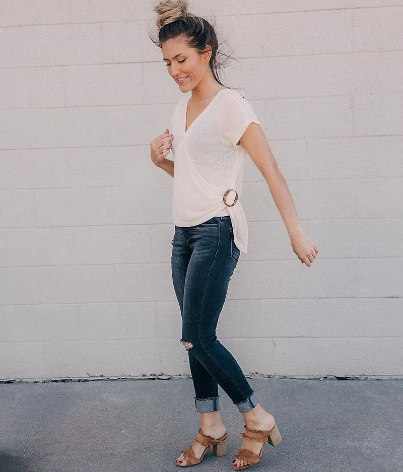 Double Surplice Top