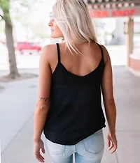 Front Tie Tank Top