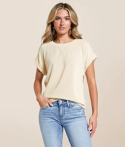 J.O.A Textured Top