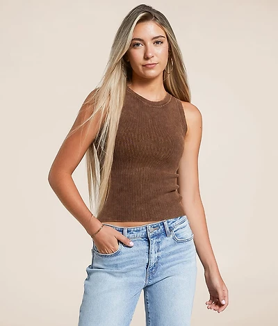 Washed Tank Top